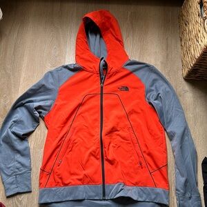 North face zip up jacket